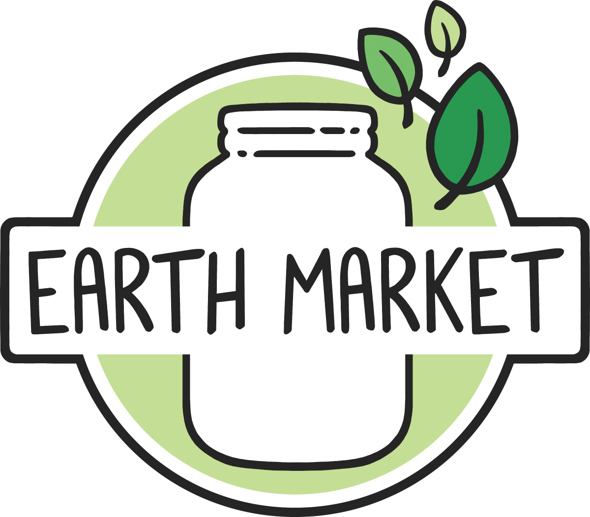 Earth Market logo
